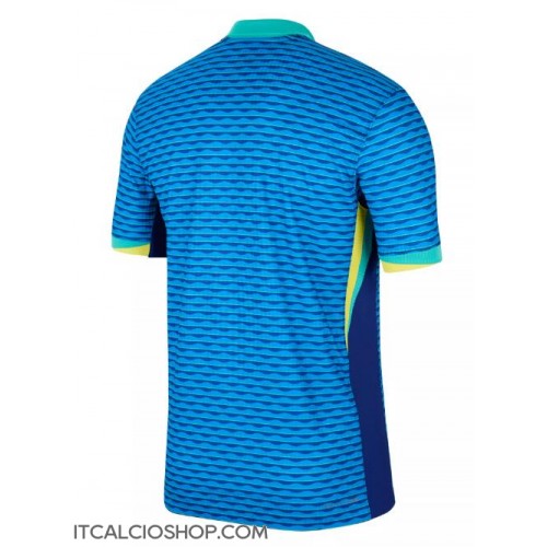 Brasile Seconda Maglia Femmina Copa America 2024 Manica Corta
